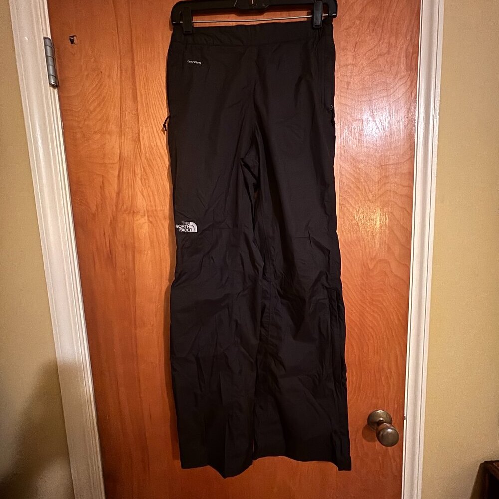 The North Face Antora Rain Pants Women's Black Straight Leg Ski SGN1516 Small - Picture 8 of 11